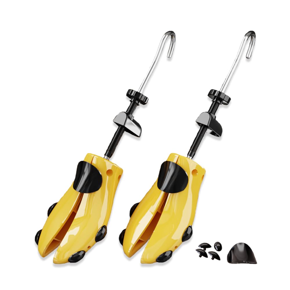 Estirador de zapatos de pies anchos, árboles de zapatos para hombres y mujeres, expansor de zapatos ajustable de 4 vías