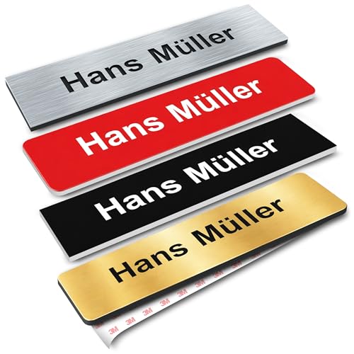 Meinearmbänder personalisierte Türschilder 2er Set...
