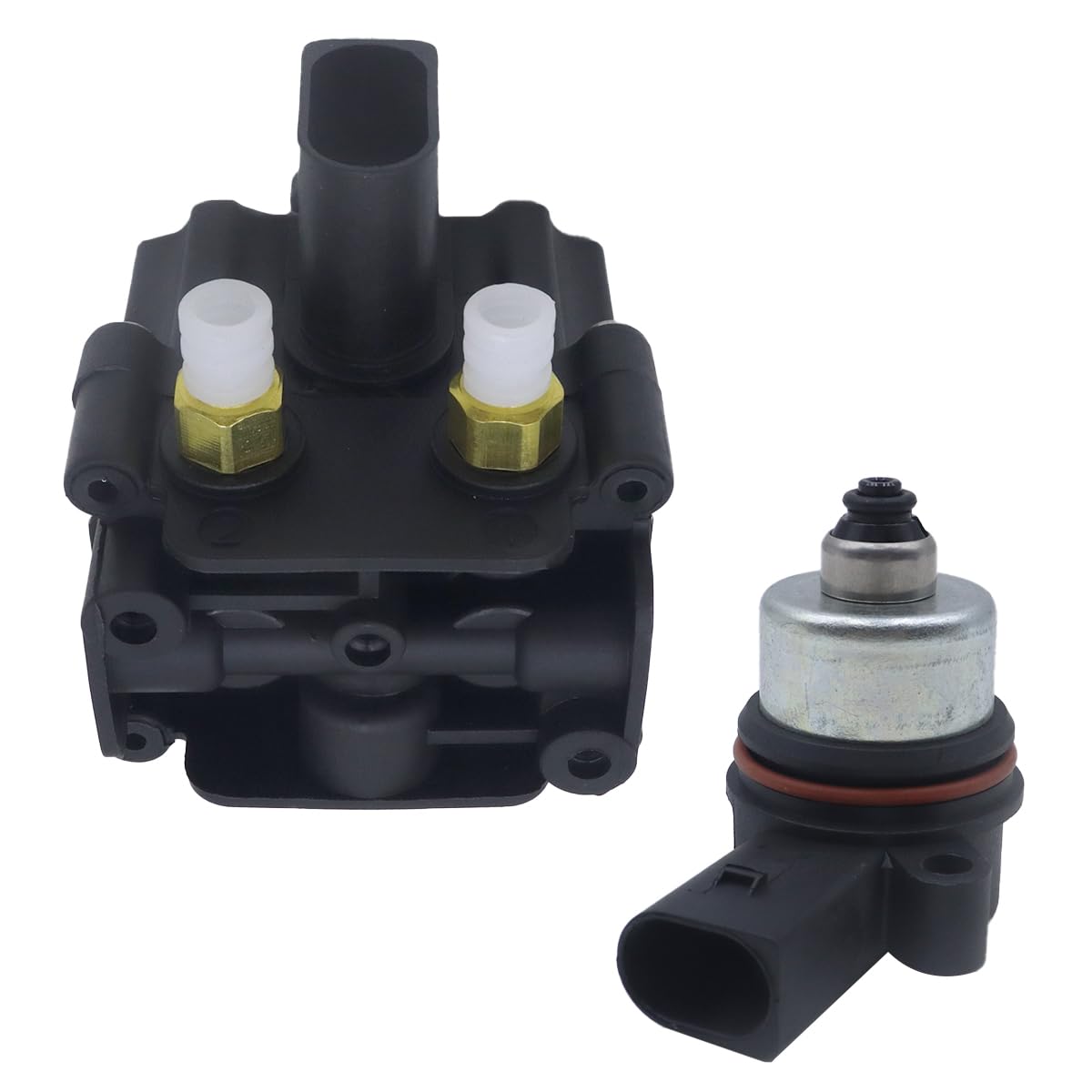 Riven 37206789450 Compresseur à suspension pneumatique Pompe électrovanne de rechange pour F01 / F02 / F04 2007-, F11 / F11N Touring 2010, F07 2009-