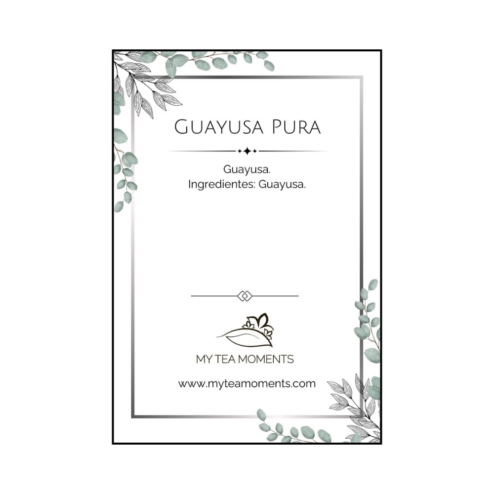 Infusión Guayusa Pura a Granel My Tea Moments 200g Antioxidante Energizante