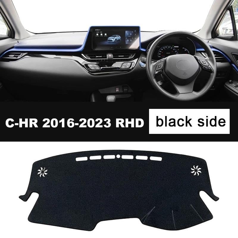 Tapis de tableau de bord Toyota C-HR solution reflets et chaleur - 2