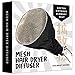 ION MESH HAIR DRYER DIFFUSER SOCK For Curly & Wavy Hair, Fits MOST Standard Size Blow Dryers (Gold)