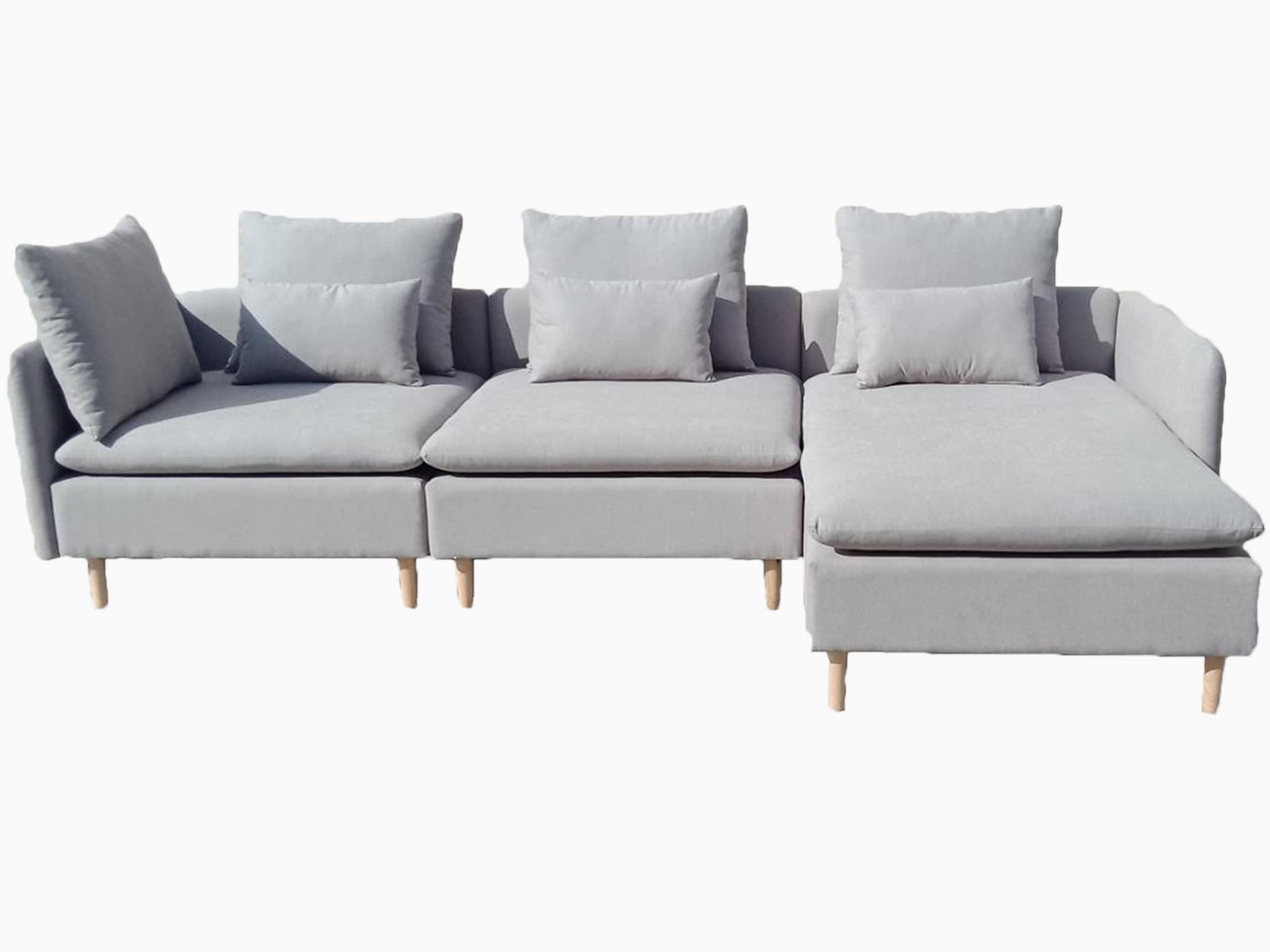 Corrigan Studio tall L-Shape Designer Sofa - (Both Sides Available)