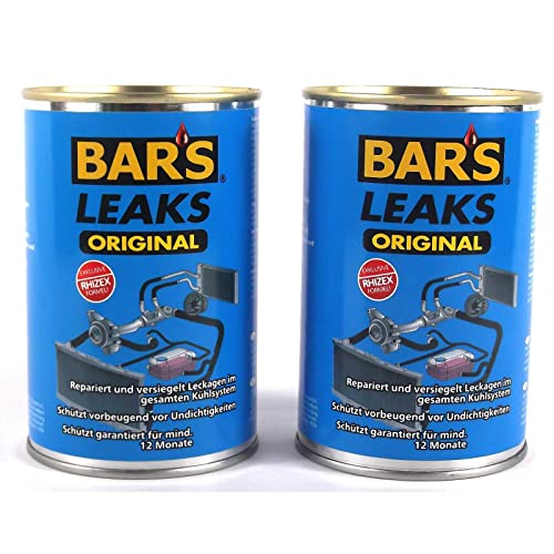 2 x Dr. Wack Bar 's Bars Leaks Original enfriador impermeabilizante cola selladora 150 g