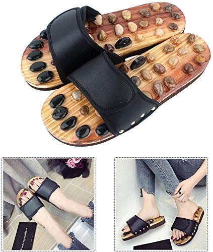 Dhruheer multicolored durable acupressure wooden massage slippers || Leg Foot Massor Slipper (Free Size) for Men and Women Dhruheer multicolored durable acupressure wooden massage slippers || Leg Foot Massor Slipper (Free Size) for Men and Women