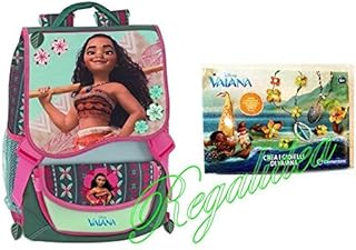 Zaino Scuola Estensibile Tracolla VAIANA 2017/2018 + Gioco Gioielli