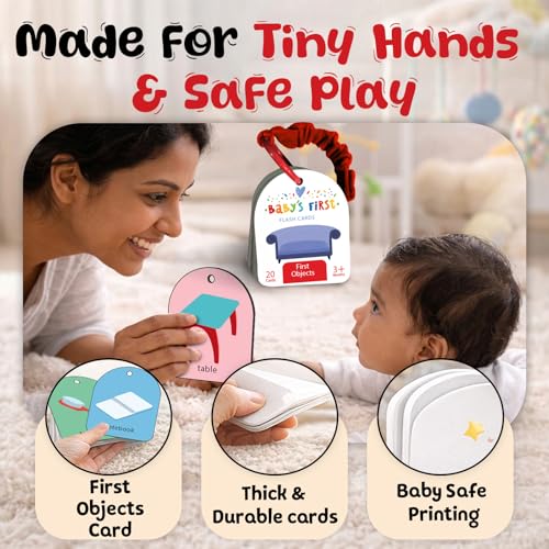 Image of Popcorn Games and Puzzles Flash Cards for Kids (First Objects)