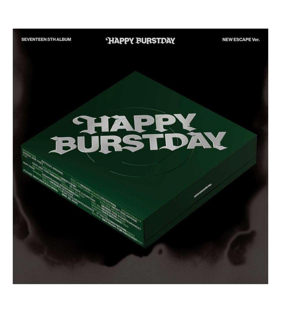 SEVENTEEN 5th ALBUM HAPPY BURSTDAY - NEW ESCAPE Ver.