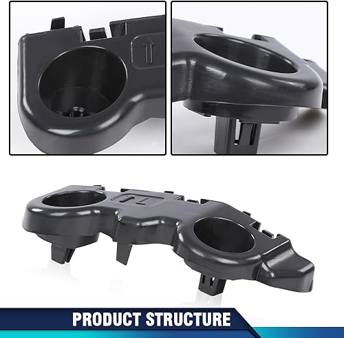 Miniatura 108 de PIT66 Soporte de parachoques delantero compatible con Hyundai Sonata 2011-2015 2 piezas soporte de parachoques delantero izquierdo y derecho