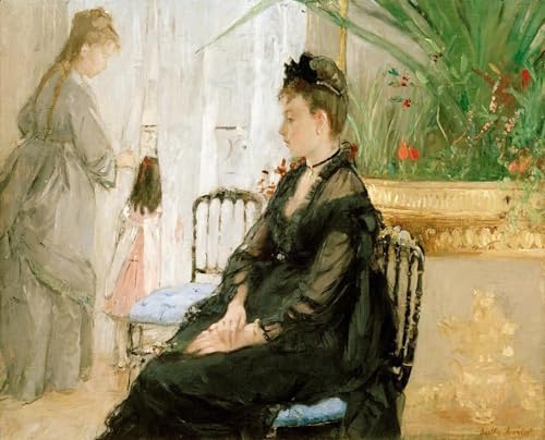 Tableau impressions d'art Berthe Morisot pour habiller un grand mur de chambre vide