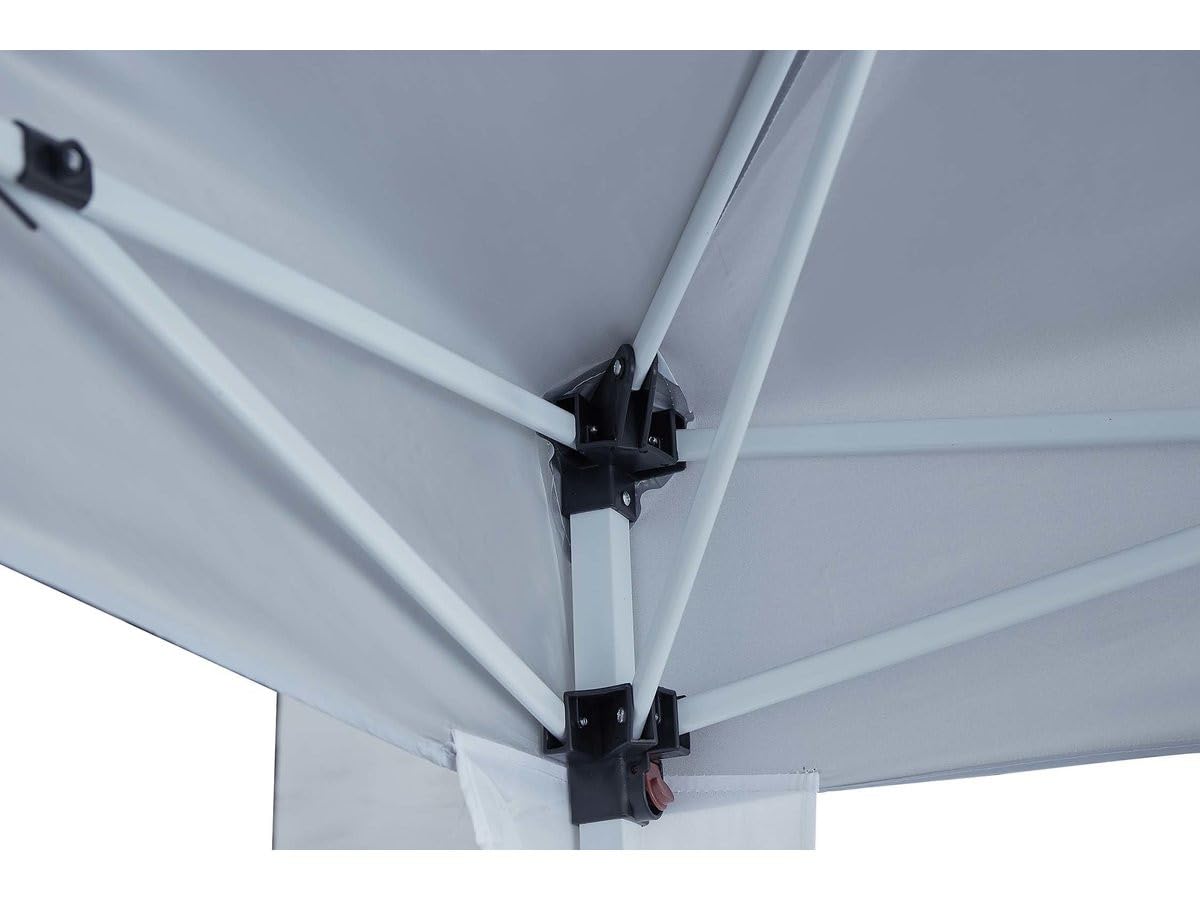 Gazebo da giradino "Svetlana 3" - 9 m² - 3 x 3 m - Bianco