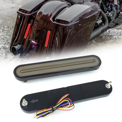 Luz de freno trasera con intermitentes integrados para Road Glide y FLTRX 2