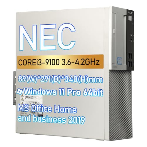 Amazon.co.jp: 【整備済み品】NEC Mate ML-5 デスクトップパソコン 第9