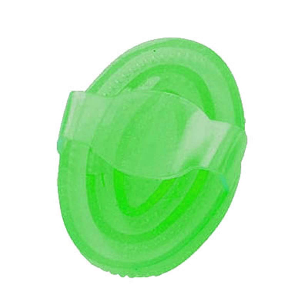Lincoln Synthetic Rubber Curry Comb - Clear Green - Large