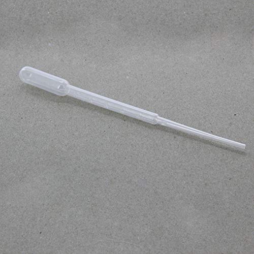 Image of Othmro 200Pcs 3ml Disposable Plastic Transfer Pipettes,Calibrated Dropper Clear Pipettes Liquid Dropper Suitable for Ear Eye Essential Oils Makeup, Science Laboratory, DIY Art 185mm Length