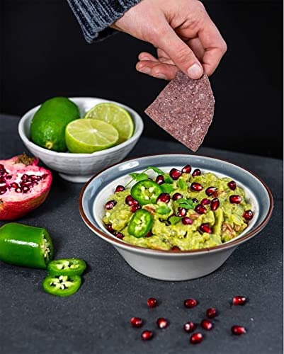 Chicas Tortilla Chips, Blue Corn Tortilla Chips, Lightly Seasoned With Sea Salt, Gluten Free, Vegan & Non-Gmo, For Dips, Spreads & More, 7.5-Ounce Bag (Pack Of 6) #TOP5