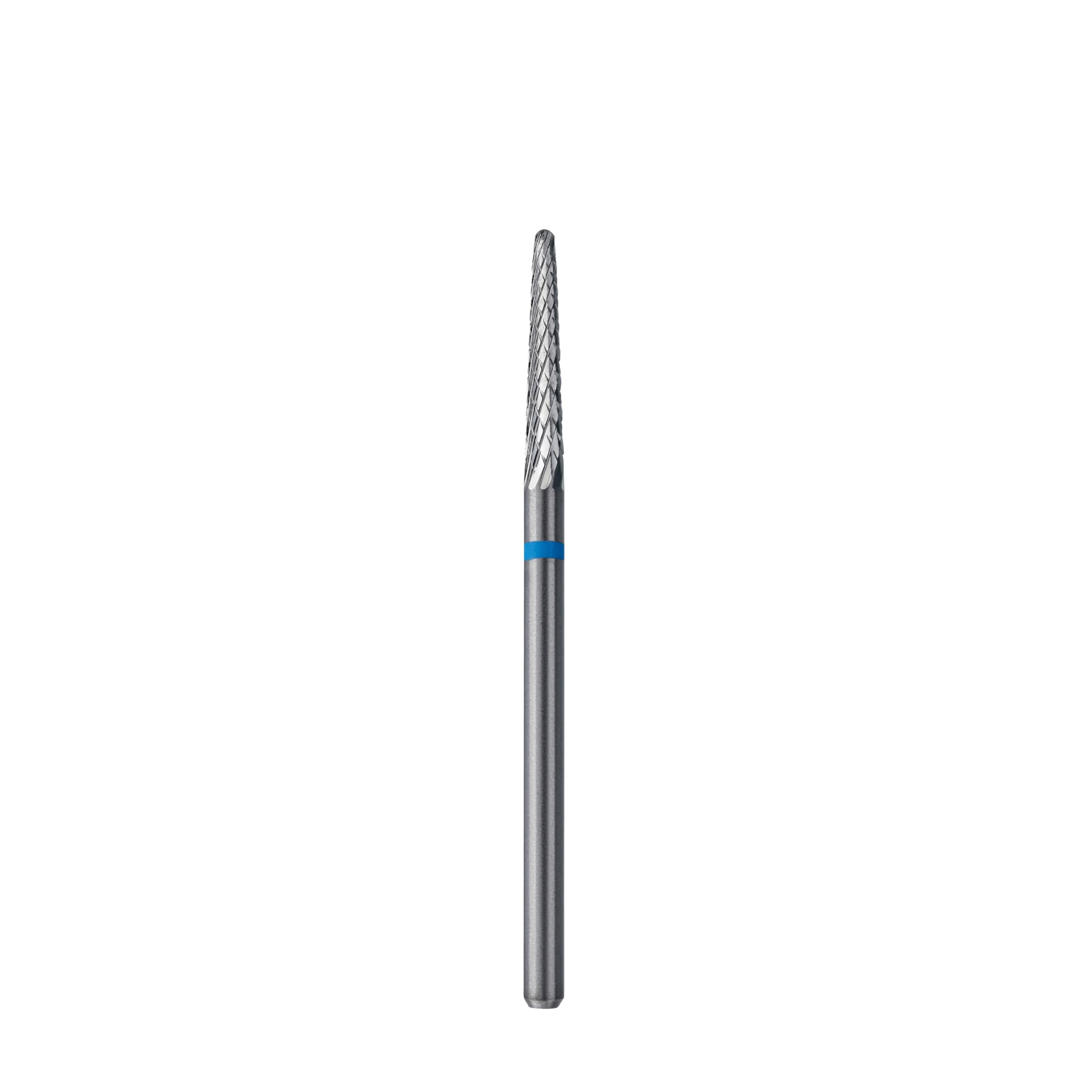 STALEKS PRO by Natury Nails fresa in carburo di tungsteno per tornio unghie, punta da 2,3 mm. Forma conica (grana media)