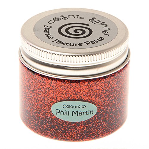 Phill Martin Cosmic Shimmer Texture Paste, Kürbis, 50 ml Cover