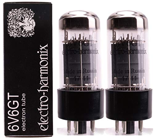 electro-harmonix 5U4GB 真空管　2個セット　ジャンク扱い Amazon | 6V6GT EH エレハモ 2本マッチ 真空管PX29【1年ロング