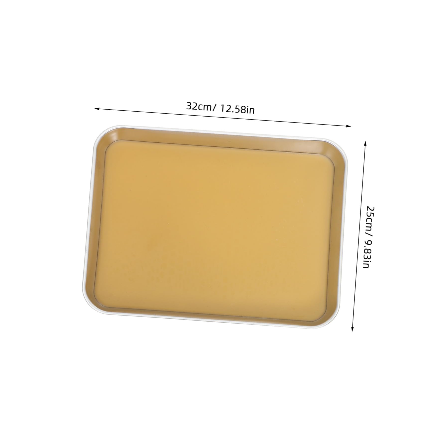 Hemobllo Plateau De Dissection Acier Inoxydable Avec Revêtement Cire Pour Laboratoire Plateaux De Dissection Pour Étudiants Et Rangement