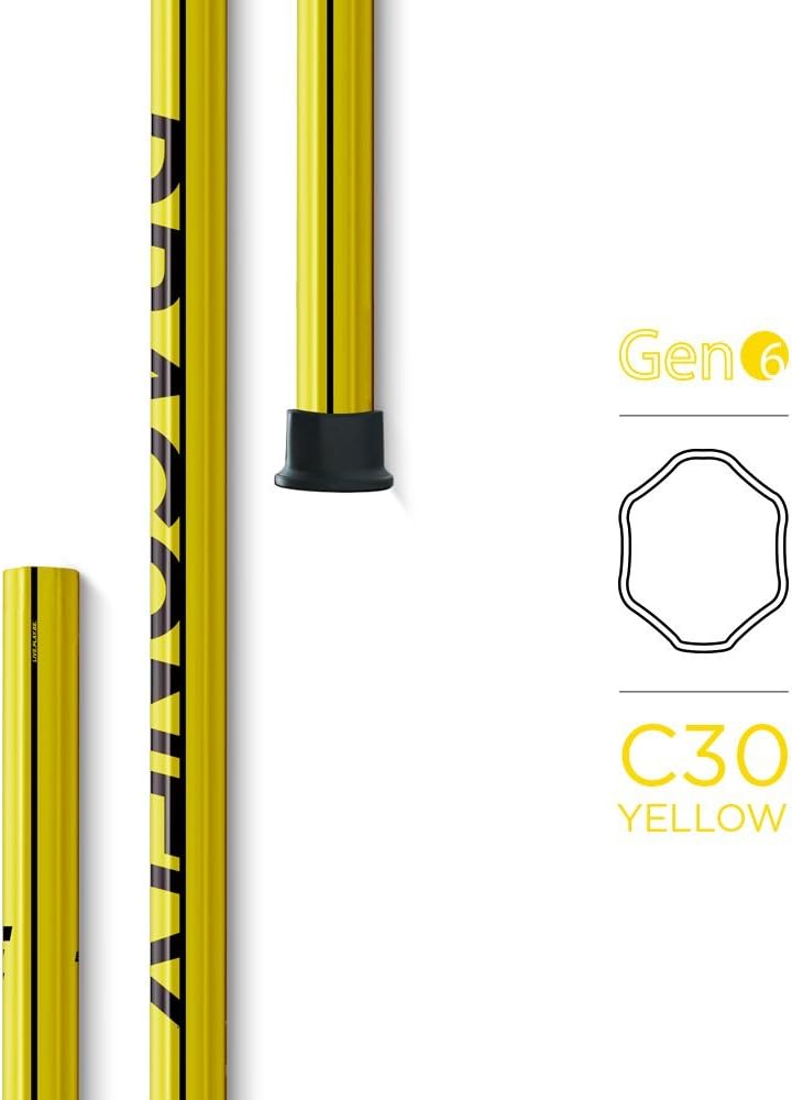 Epoch Lacrosse 6th Generation Dragonfly TechnoColor Carbon Fiber Lacrosse Short Stick Attack/Midfielder Shaft
