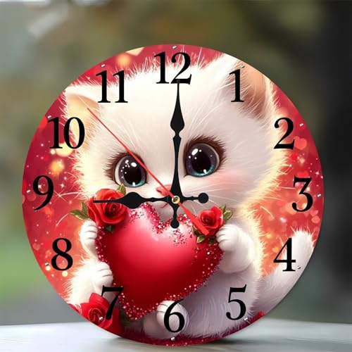 Horloge murale 30cm silencieuse pour éviter les distractions et optimiser le bureau