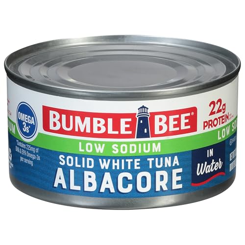Bumble Bee Low Sodium Solid White Albacore Tuna, 12 oz