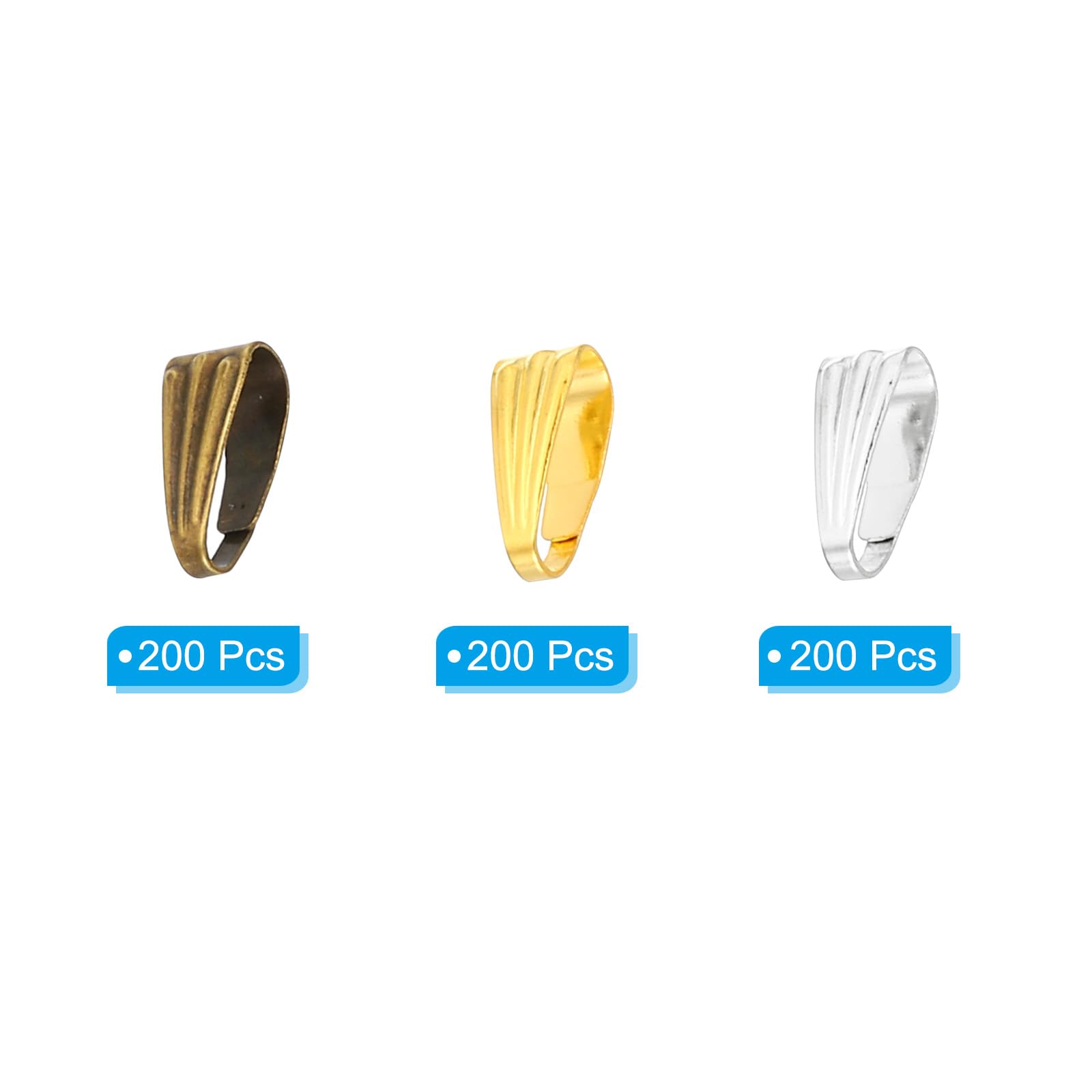 PATIKIL 8.5x3.5mm Snap Bail Hook Pinch Set - Image 3
