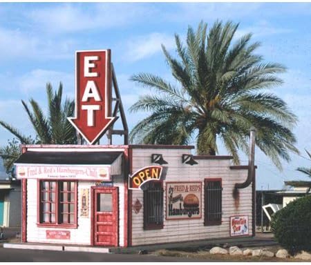 N Laser-Cut Fred & Red's Cafe BLS090