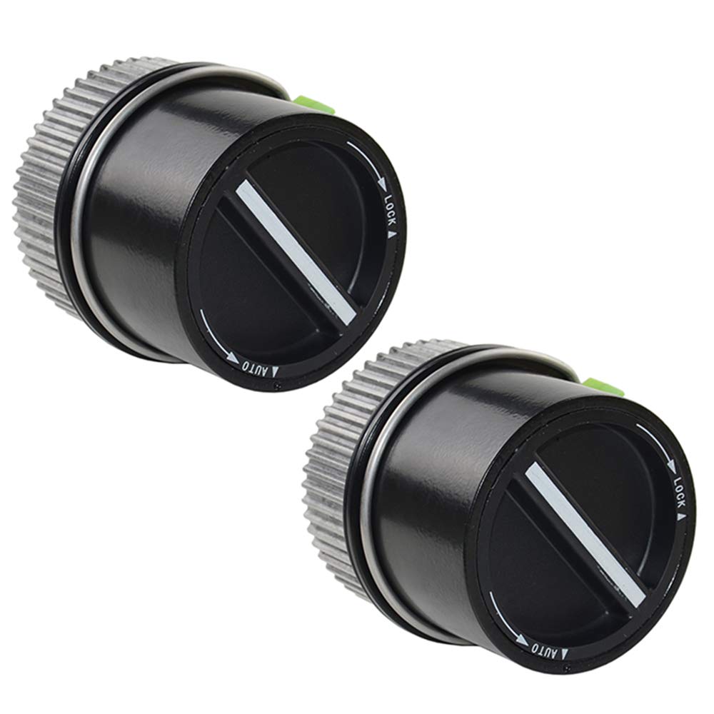 Pair Auto Locking Hubs Replacement for 1999 2000 2001 2002 2003 2004 Ford F250 F350 F450 F550 Super Duty, 00-05 Excursion, 2001 2002 Expedition & Lincoln Navigitor (600-203)