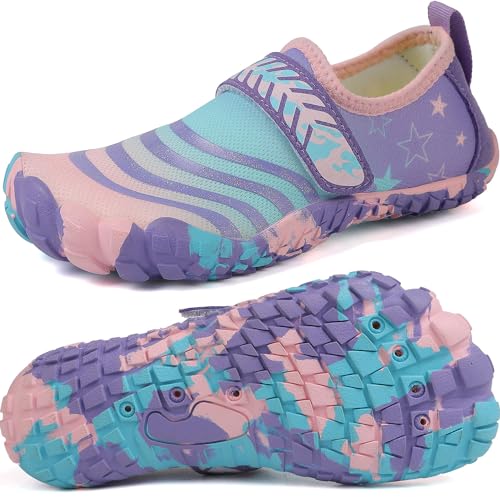 Image of Quickshark Kids Water Shoes Boys Girls Barefoot Aqua Socks Outdoor Indoor Quick Dry Sandals Lightweight Slip On Walking Sneakers for Beach Pool Swim (Little Kid /Big Kid)