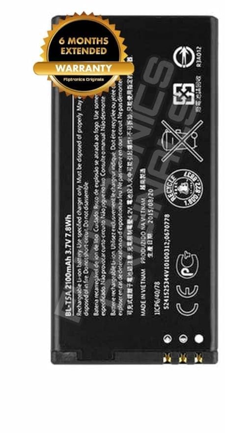 Image of BL-T5A Battery for Nokia Microsoft Lumia 550 730 735 738 RM1038 RM1040 Battery with 6 Month Warranty** (DD177)