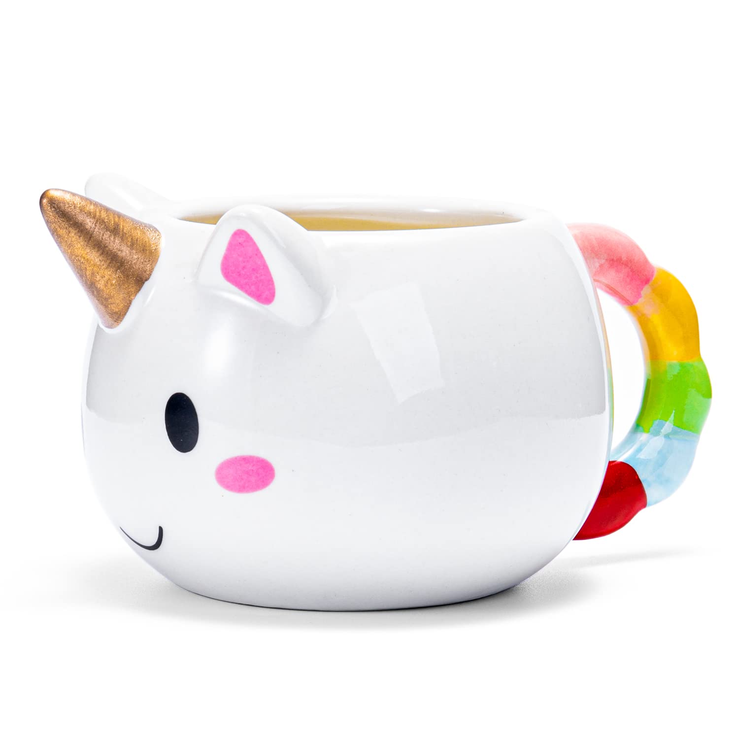 DAYMOO Unicorn Mug,Funny Mugs With Handle.Cute Ceramic Mugs For Women Girls Mum Her.Novelty Gifts for Birthday Christmas
