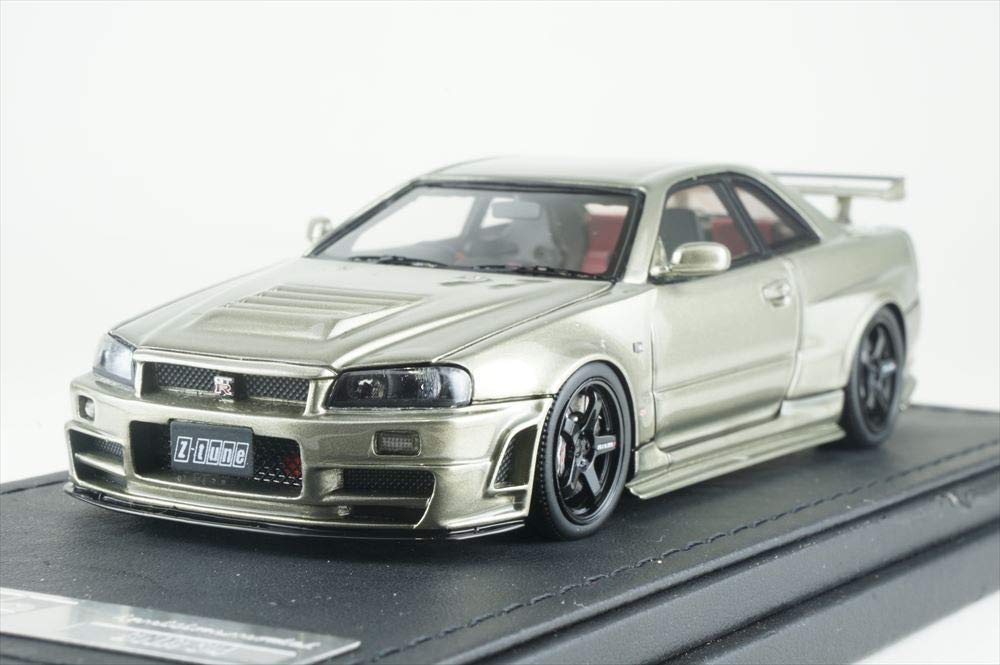 1/43 イグニッションモデル R34GTR Z-tune ミレニアムジェイド 1/43 ニスモ R34 GT-R Z-tune ミレニアムジェイド | HLJ.co.jp