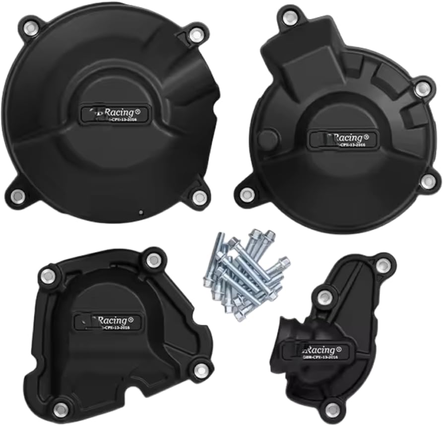 GB Racing Copricarter Protezione Motore, Set Completo, compatibile con Yamaha MT-09/FZ-09/Tracer 9/XSR900 2021-2026