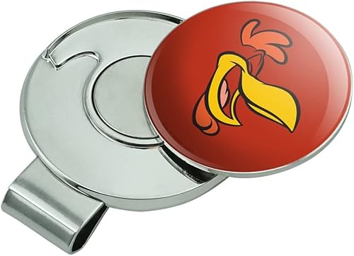 Miniatura 2 de GRAPHICS & MORE Looney Tunes Foghorn Leghorn - Clip para sombrero de golf con marcador magnético