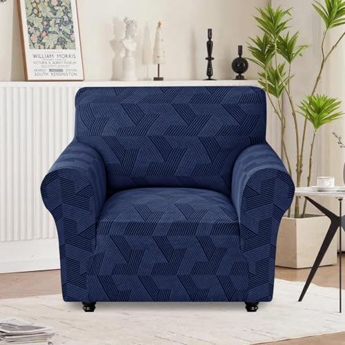 Housse de canapé extensible en jacquard géométrique XINEAGE - 3