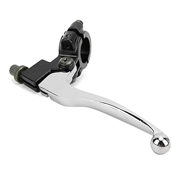 Clutch Lever, High Strength Brake Lever Heavy Duty Left Side 7/8in for Motorcycles