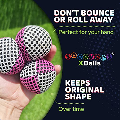 image for speevers Juggling Balls for Beginners and Professionals Set of 3, 14 C