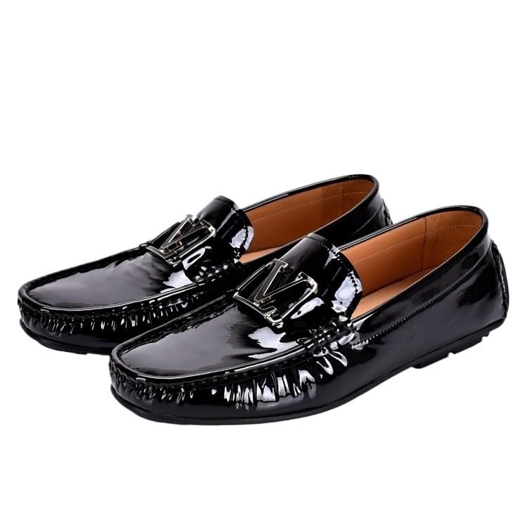 Men's Dress Slip-on Classic Loafers Formal Shoes Fashion Prom Wedding Business Suit Shoes