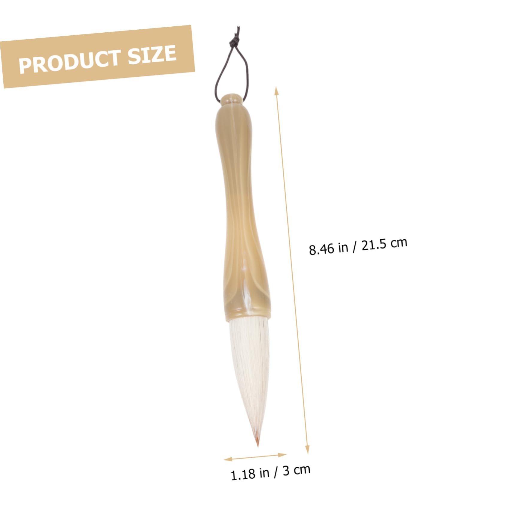 Angoily Couplets Writing Brush for Calligraphy Calligraphy Pen for Beginners Traditional Brush for Painting Durable with Stable Performance