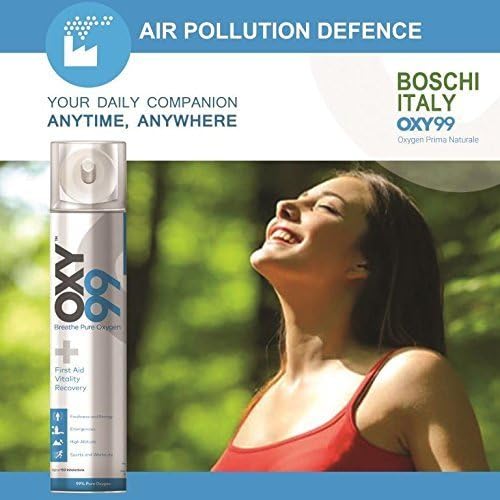 oxy99 portable oxygen can 3 pack(18 litre)