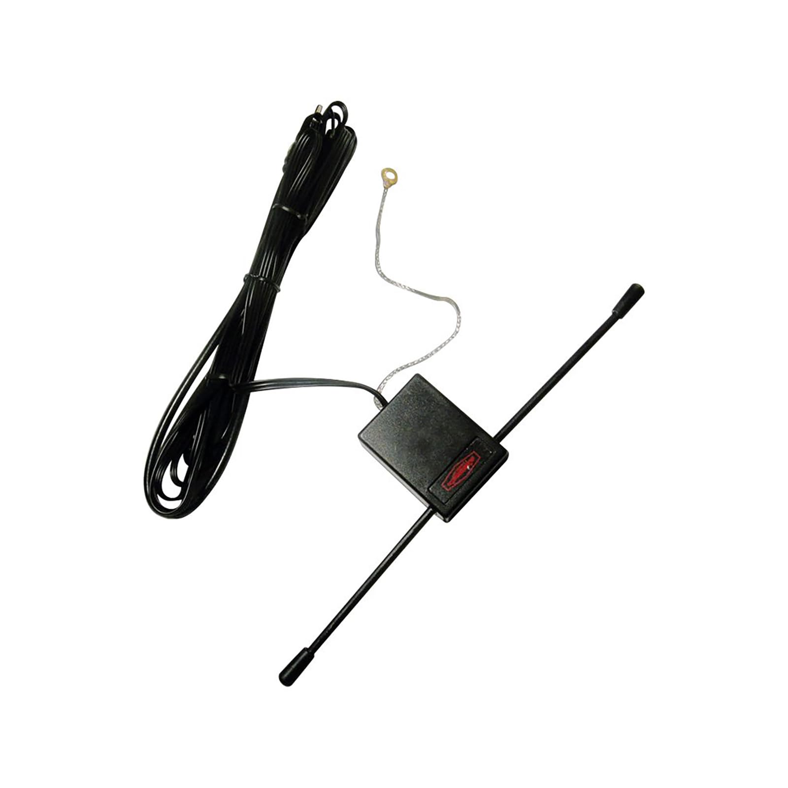 Scosche PSUFA Universal Amplified AM/FM Antenna for Under Motorcycle Fairing and UTV or Boat Dashboard