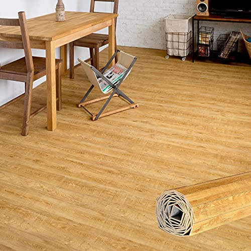 PJ-40vシリーズ 団地間3畳用 ウッドカーペット 約175x245cm 【ヴィンテージナチュラル色】 [並行輸入品]