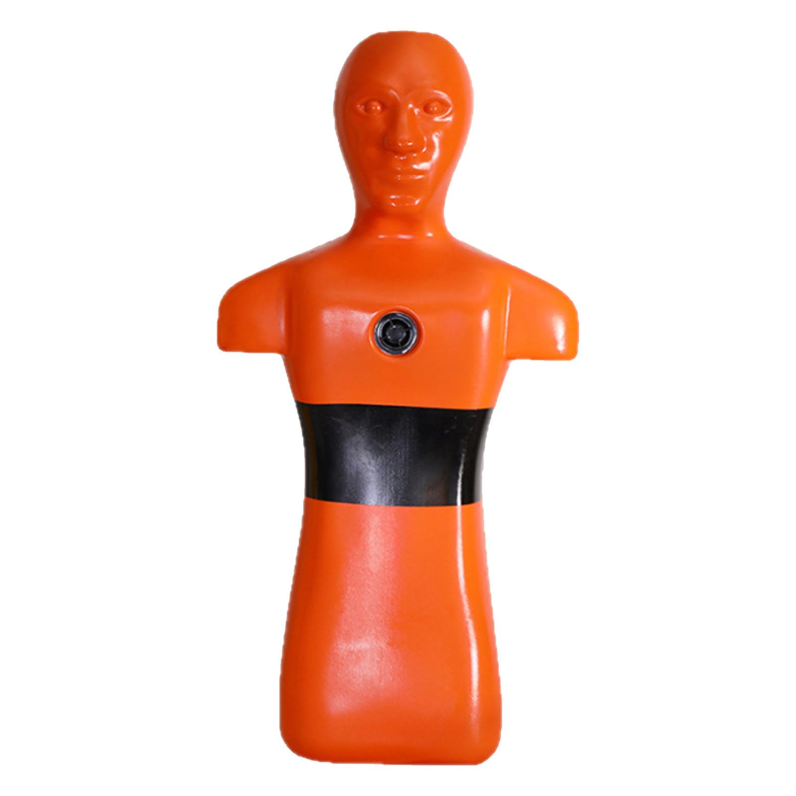 Maniquí Profesional de Rescate acuático 50 kg, Utilizado como Equipo de Entrenamiento para cursos de socorrista y Rescate acuático Orange