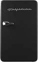 Frigidaire EFR372-BLACK 3,2 pés preto retrô compacto arredondado canto premium mini geladeira