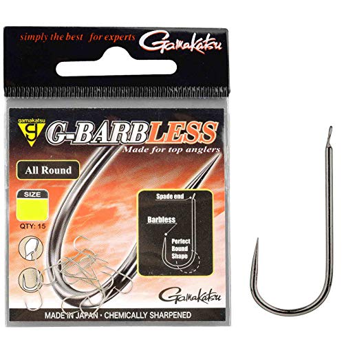 Gamakatsu Angelhaken Schonhaken lose - G-Barbless Allround Gr18 Gamakatsu Angelhaken Schonhaken lose - G-Barbless Allround Gr18