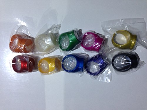Green Lantern & Legion of Superheroes DC Comics Rings -- Set of 10