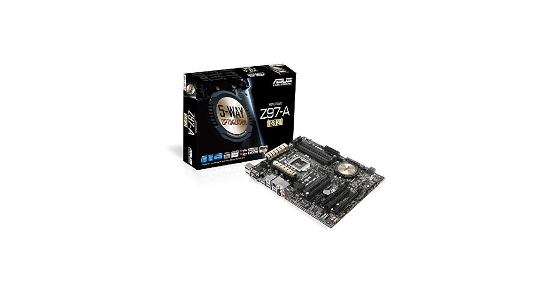 Amazon.com: Asus ATX DDR3 2600 LGA 1150 (10Gb/s
