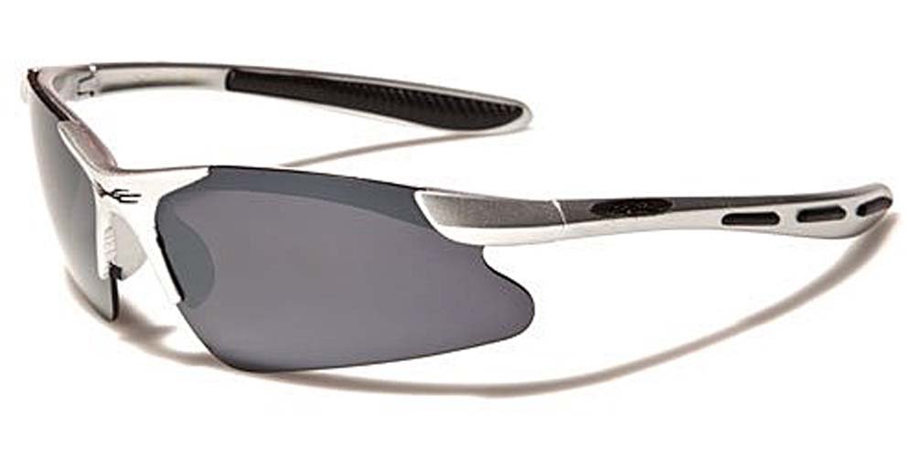 X-loop Kids New Unisex Boys Girls Sports Trending Sleek Sunglasses- Many Colors Available (Silver)